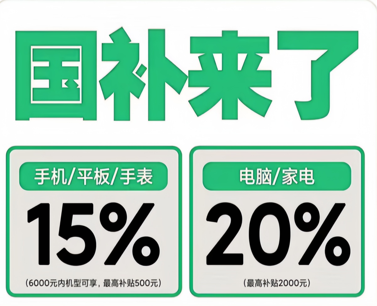 ：新一轮恢复继续 抢不到的看最新领取方法操作教程“国补”终于重启继续！9月20日国补政策最新消息(图3)